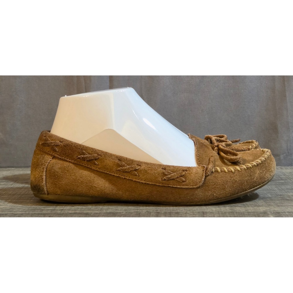 Minnetonka Moccasins Slippers Women's Size 6 Brown